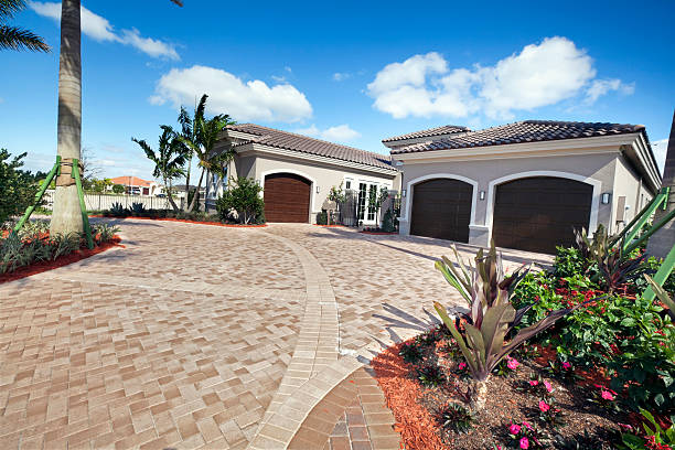 Residential Paver Driveway in Gambrills, MD